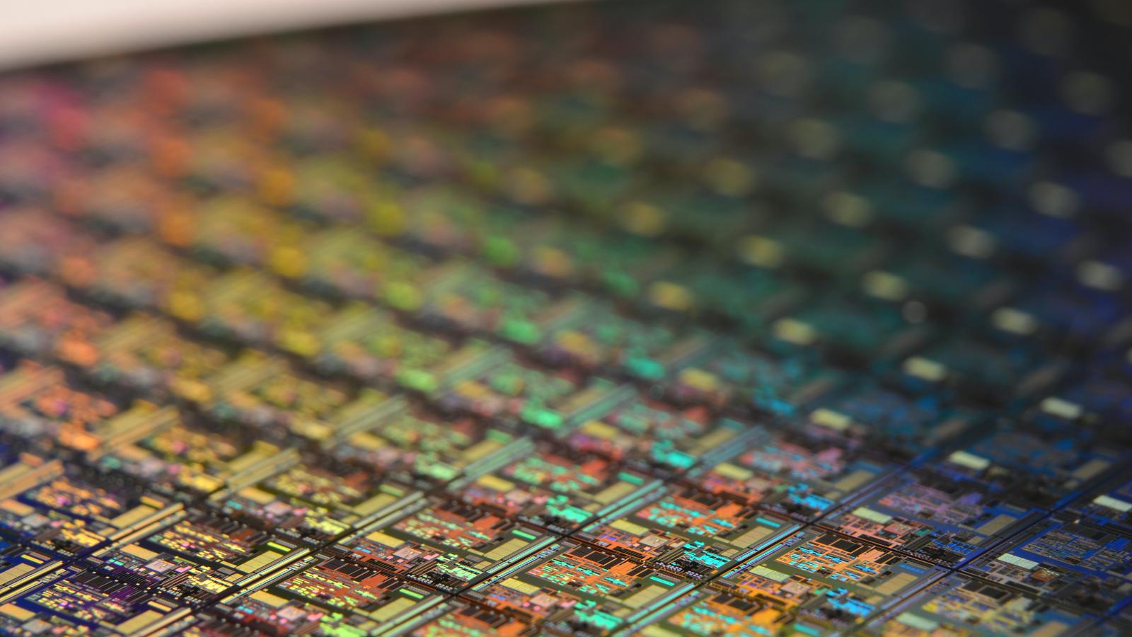 Eligibility background of electronic chip surface